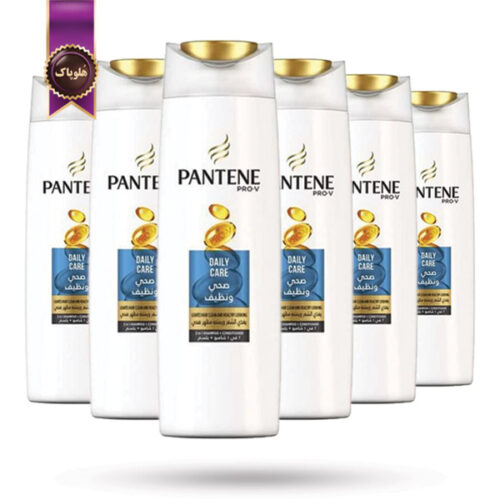 6 عدد شامپو مو پنتن Pantene مدل مراقبت روزانه Daily Care حجم 400 میلی لیتر(اورجینال)