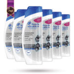 6 عدد شامپو هد اند شولدرز Head & Shoulders مدل ضد شوره با زغال فعال شده با اکسیژن Oxygenated Charcoal Detox حجم 400 میلی لیتر(اورجینال)