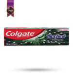 خمیردندان کلگیت Colgate مدل Max Fresh با زغال بامبو و نوارهای سفیدکننده حجم ۱۰۰ میلی‌لیتر (اورجینال)