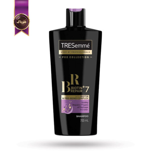 شامپو ترزمی TRESemme مدل ترمیم ۷ مرحله‌ای با بیوتین Biotin+ Repair 7 حجم 700 میلی لیتر(اورجینال)