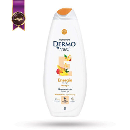 ژل حمام درمومد Dermomed مدل انرژی‌بخش با عصاره انبه Energia Mango حجم 600 میلی لیتر(اورجینال)