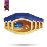 6 عدد ژل وازلین بلو سیل Vaseline Blue Seal مدل نرم‌کننده و محافظت عمیق با کره کاکائو Rich conditioning Cocoa Butter حجم 50 میلی لیتر(اورجینال)