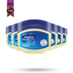 6 عدد ژل وازلین بلو سیل Vaseline Blue Seal مدل تصفیه‌شده و اورجینال Pure Petroleum Original حجم 50 میلی لیتر(اورجینال)