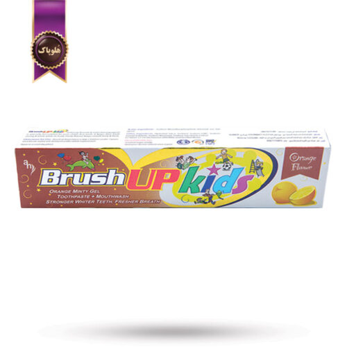 خمیردندان کودک براش آپ Brush Up مدل پرتقالی Orange حجم 70 میلی لیتر (اورجینال)