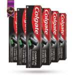 12 عدد خمیردندان کلگیت Colgate مدل پاک‌سازی با ذغال بامبو و نعناع Bamboo Charcoal Clean & Mint حجم 120 میلی لیتر (اورجینال)