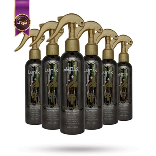 6 عدد اسپری مو لونیکس Lunix مدل محافظ حرارتی Perfect Hair حجم 200 میلی لیتر (اورجینال)