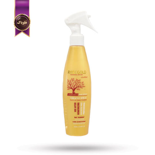 اسپری مو رز گلد ROSE GOLD مدل لیکویید گلد LIQUID GOLD حجم 280 میلی لیتر (اورجینال)