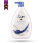 شامپو بدن داو Dove مدل تغذیه‌کننده‌ی عمیق Deeply Nourishing حجم 1 لیتر (اورجینال)