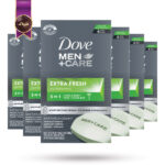6 بسته صابون داو dove مدل Men+Care Extra Fresh پک 6 تایی (اورجینال)