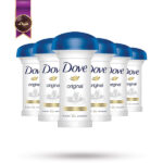 6 عدد دئودورانت کرمی داو Dove مدل اورجینال Original حجم ۵۰ میلی‌لیتر (اورجینال)