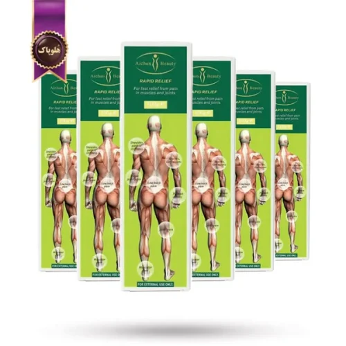 6 عدد کرم تسکین درد آیچون بیوتی Aichun Beauty Rapid Relief مدل رایحه نعنا وزن 100 گرم (اورجینال)