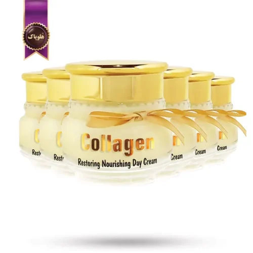 6 عدد کرم روز ترمیم کننده صورت ووکالی Wokali مدل کلاژن ساز Collagen حجم 200 میلی لیتر (اورجینال)