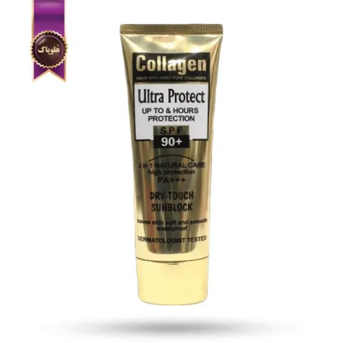 کرم ضد آفتاب ووکالی Wokali SPF 90 مدل کلاژن اولترا پروتکت Collagen Ultra Protect حجم 100 میلی لیتر (اورجینال)
