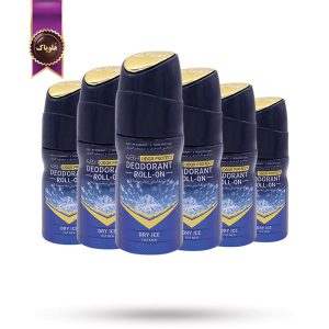 6 عدد مام رول مردانه مکس لیدی Maxlady مدل درای آیس Dry Ice حجم 60 میلی‌ لیتر (اورجینال)