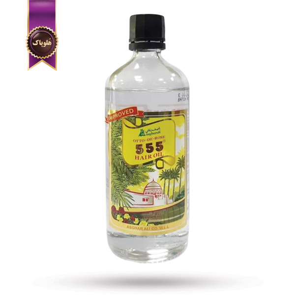 روغن مو اصغر علی Asghar Ali مدل گل رز Otto De Rose 555 حجم 150 میلی‌ لیتر (اورجینال)
