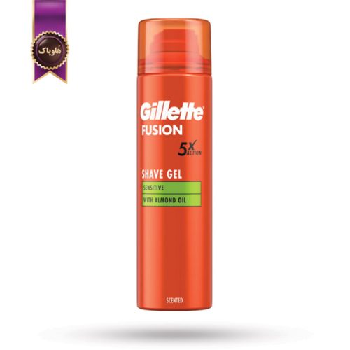 ژل اصلاح ژیلت Gillette مدل فیوژن فایو Fusion 5 حجم 200 میلی لیتر (اورجینال)