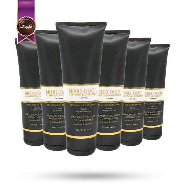 6 عدد لوسیون بدن کارینو وی آی پی Carinoo VIP مدل مود دول Mood Dool حجم 250 میلی‌ لیتر (اورجینال)