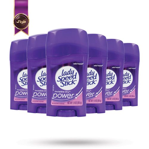 6 عدد مام استیک ضد تعریق لیدی اسپید Lady Speed مدل وایلد فریزیا پاور Wild Freesia Power وزن 40 گرم (اورجینال)