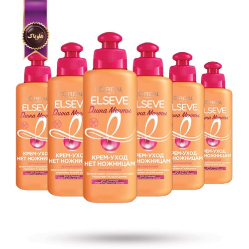 6 عدد کرم‌ مراقبت مو لورآل پاریس Loreal Paris مدل السیو Elseve حجم 200 میلی لیتر (اورجینال)