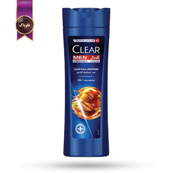 شامپو مو مردانه کلیر CLEAR مدل ضد ریزش مو Hairfall Defense حجم 400 میلی‌لیتر (اورجینال)