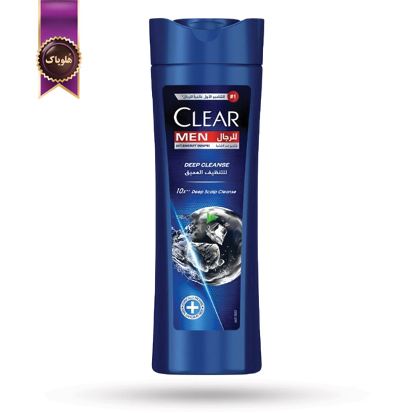 شامپو ضد شوره مو مردانه کلیر CLEAR مدل پاکسازی عمیق Deep Cleanse حجم 400 میلی لیتر (اورجینال)