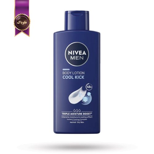 لوسیون بدن مردانه نیوا NIVEA MEN مدل خنک کننده فوری Cool Kick حجم 400 میلی لیتر (اورجینال)