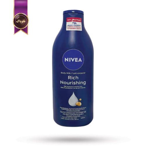 لوسیون شیر بدن نیوا NIVEA مدل تغذیه‌ کننده عمیق Rich Nourishing حجم 400 میلی لیتر (اورجینال)