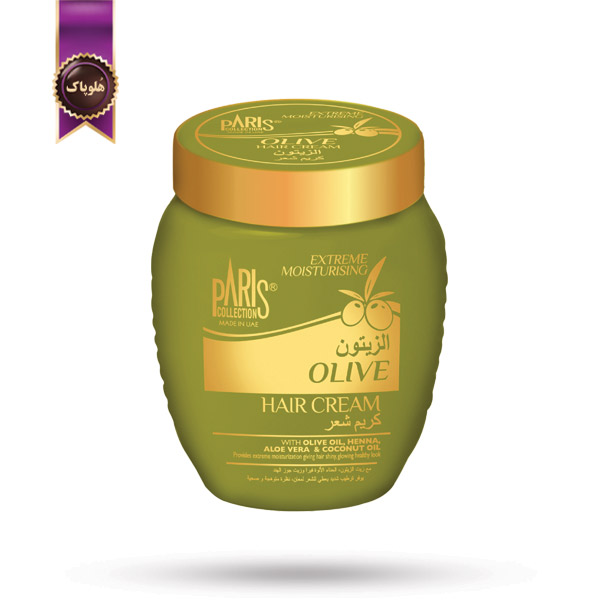 کرم مو پاریس کالکشن PARIS COLLECTION مدل زیتون Olive حجم 475 میلی‌لیتر (اورجینال)