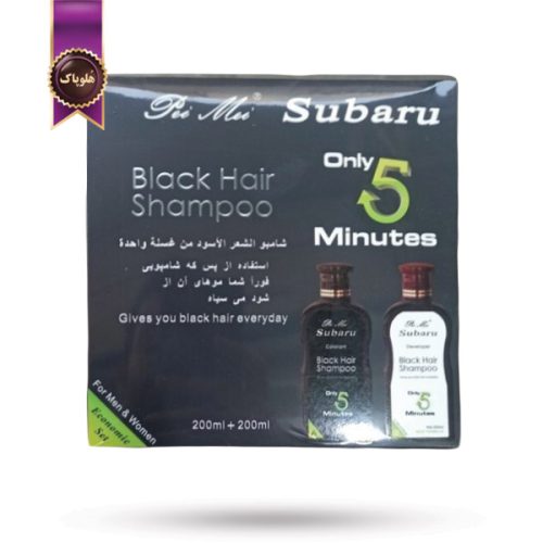 شامپو رنگ مو سوبارو subaru مدل پی می Pei Mei حجم 200 میلی لیتر پک 2 تایی (اورجینال)