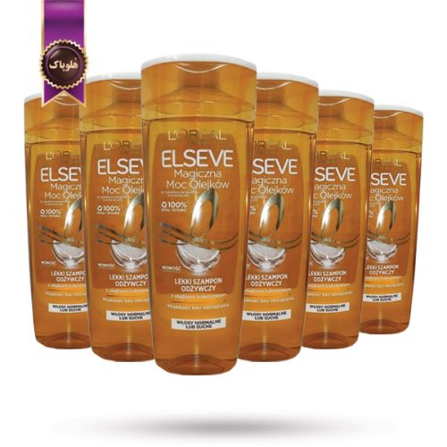 6 عدد شامپو مو السیو لورآل Loreal Elseve مدل مجیکزنا با روغن نارگیل Magiczna حجم 400 میلی لیتر (اورجینال)