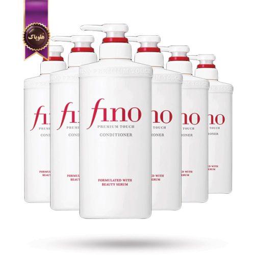 6 عدد نرم کننده مو فینو شیسیدو Shiseido Fino مدل پریمیوم تاچ Premium Touch حجم 550 میلی‌ لیتر (اورجینال)