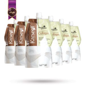 6 عدد ماسک مو کارسل Karseell مدل کلاژن Collagen حجم 500 میلی لیتر (اورجینال)
