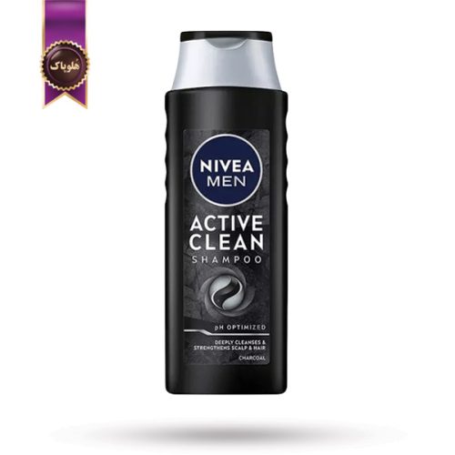 شامپو مو مردانه نیوا NIVEA MEN مدل اکتیو کلین Active Clean حجم 400 میلی لیتر (اورجینال)