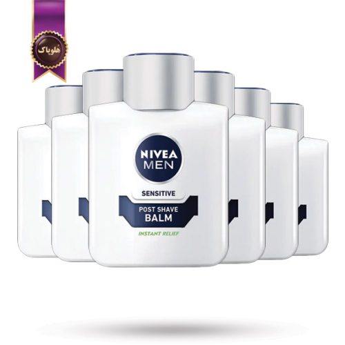 6 عدد بالم افتر شیو مردانه نیوا NIVEA MEN مدل مخصوص پوست حساس Sensitive حجم 100 میلی لیتر (اورجینال)