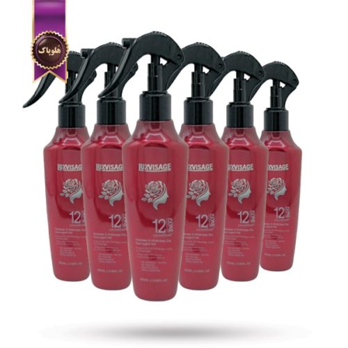 6 عدد اسپری شیر مو لاکسی ویسیج LUXVISAGE مدل 12 کاره 12in1 Excellent حجم 280 میلی لیتر (اورجینال)