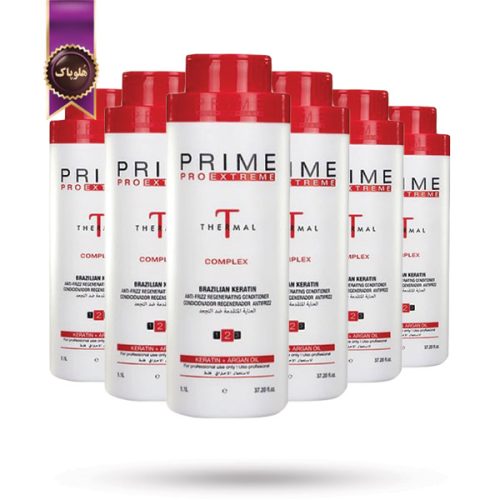 6 عدد کراتین حرارتی حرفه‌ ای پرایم Prime مدل ترمال کامپلکس Thermal Complex حجم 1100 میلی لیتر (اورجینال)