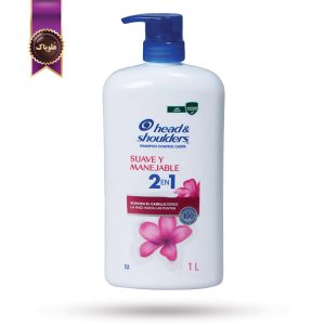 شامپو و نرم‌ کننده ضد شوره هد اند شولدرز Head & Shoulders مدل دو در یک 2en1 حجم 1 لیتر (اورجینال)