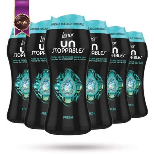6 عدد دانه خوشبوکننده لباس لنور Lenor رایحه تازه Fresh وزن 210 گرم (اورجینال)
