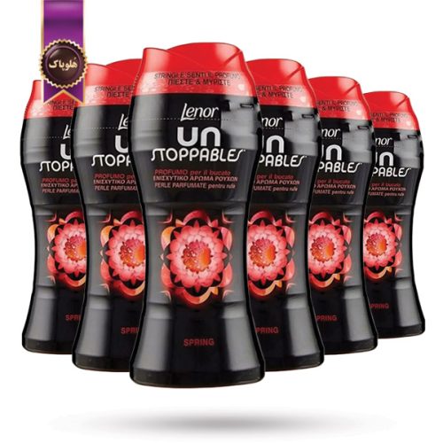 6 عدد دانه خوشبوکننده لباس لنور Lenor رایحه ملای Spring وزن 210 گرم (اورجینال)