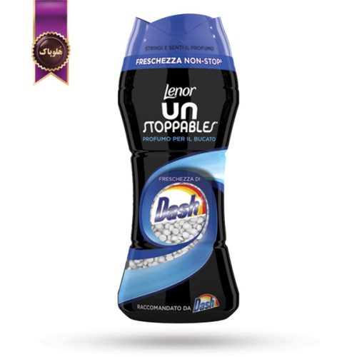 دانه خوشبوکننده لباس لنور Lenor رایحه پرانرژی و مرکباتی Dash وزن 210 گرم (اورجینال)