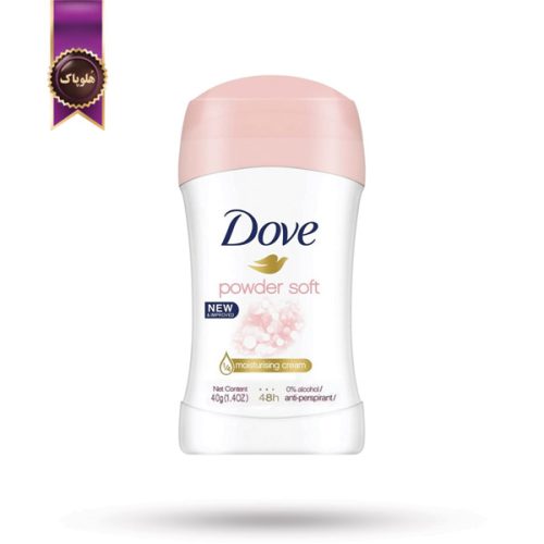 مام استیک ضدتعریق داو Dove مدل رایحه‌ی پودر کودک Powder Soft حجم 40 میلی لیتر (اورجینال)