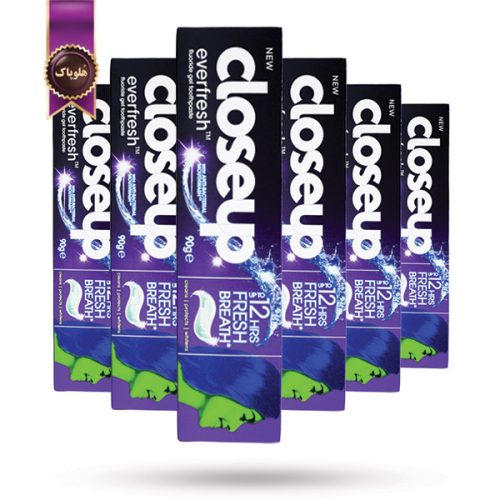 12 عدد خمیردندان کلوز آپ Closeup مدل با عصاره اوکالیپتوس Eucalyptus Freeze حجم 90 میلی لیتر (اورجینال)