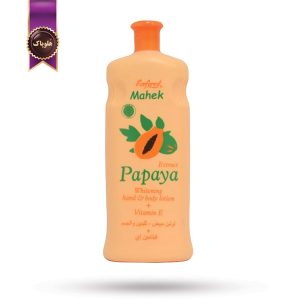 لوسیون دست و بدن پاپایا Papaya مدل روشن‌ کننده با ویتامین ای Whitening with Vitamin E حجم 300 میلی لیتر (اورجینال)