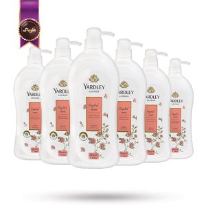 6 عدد شامپو بدن کرمی یار دلی Yardley مدل مشک انگلیسی English Musk حجم 900 میلی لیتر (اورجینال)
