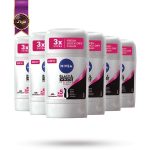 6 عدد مام استیک ضد تعریق زنانه نیوا Nivea مدل تمیز و پاک Invisible Clear حجم 50 میلی‌ لیتر (اورجینال)