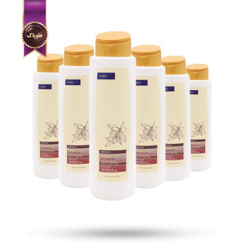 6 عدد شامپو مکس لیدی Maxlady مدل آرگان Argan حجم 581 میلی‌ لیتر (اورجینال)