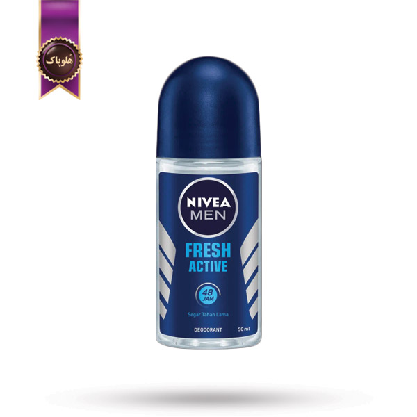 مام رول ضدتعریق مردانه نیوا NIVEA MEN مدل تازه و پرانرژی Fresh Active حجم 50 میلی لیتر (اورجینال)