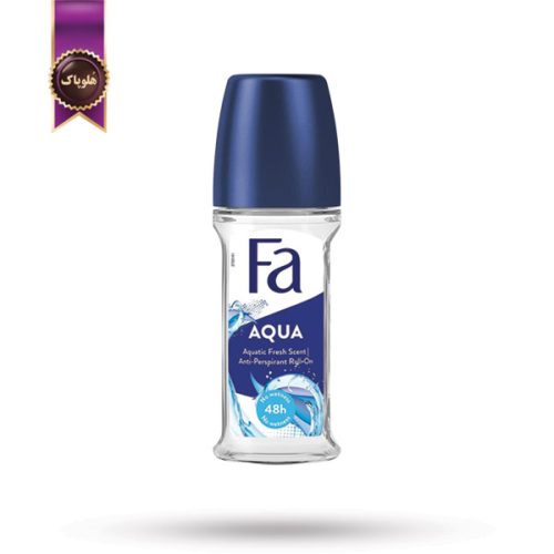 مام رول ضدتعریق فا Fa مدل رایحه‌ی خنک و دریایی Aqua حجم 50 میلی‌ لیتر (اورجینال)