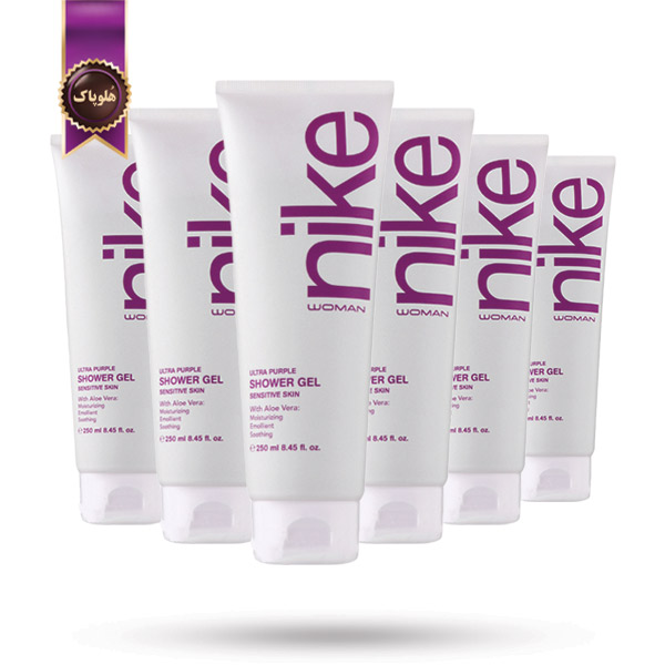 6 عدد ژل شستشو بدن زنانه نایک Nike Woman مدل اولترا بنفش Ultra Purple حجم 250 میلی لیتر (اورجینال)