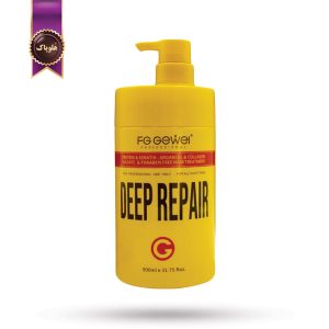 ماسک مو اف جی جیوی FG GeWeI مدل تقویتی و ترمیم‌کننده Deep Repair حجم 900 میلی لیتر (اورجینال)